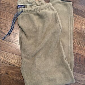 Patagonia Olive Synchilla Fleece Pants